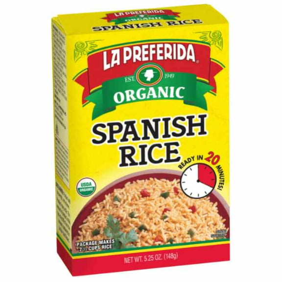 La Preferida Spanish Rice Mix, Organic - 5.25 oz