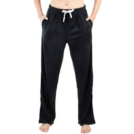 

Women’s Fleece Pajama Bottoms Lounge Pants Classic Patterns Sleepwear
