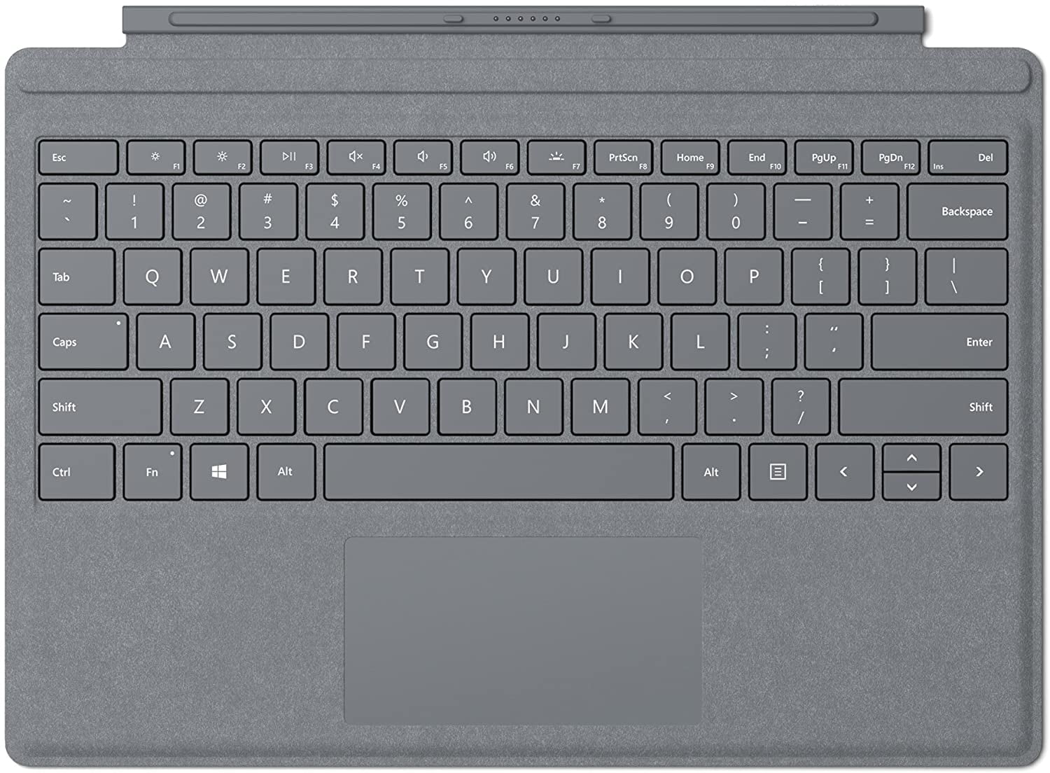 Microsoft Surface Pro Signature Type Keyboard Cover FFP-00001 - Walmart.com