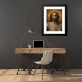 thumbnail image 4 of Anton Raphael Mengs 19x24 Black Modern Framed Museum Art Print Titled - Savior (1778), 4 of 5