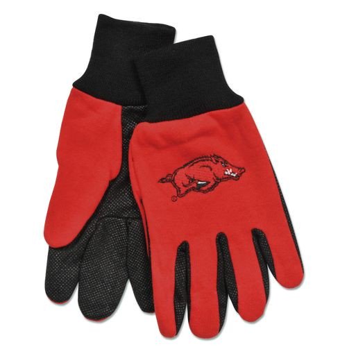 Arkansas Razorbacks Two Tone Gloves - Adult