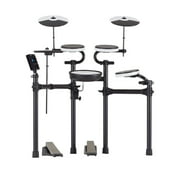 Roland V-Drums TD-02KV Electronic Drums Set Bundle with Drum Throne, 3.5mm Audio Cable, Drumstick Bag, 1 Pair of Drumsticks, and Austin Bazaar Polishing Cloth