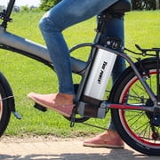 Yose Power 48V10.4Ah Ebike Battery with Charger,Silver Fish electric bicycle for 200W/250W/300W/350W/500W/700W,Electric Bike Bicycles Folding Bike Mountain Bike Pedelec bike