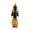 thumbnail image 1 of Estatua de Buda Zulema Estilo A Resina 8 cm x 12,5 cm x 25,5 cm, 1 of 8