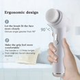 thumbnail image 4 of NEWDERMO Facial Cleansing Brush - Face Spin Rotating Scrubber 2 Brush Heads, 3 Modes (White), 4 of 8