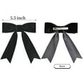 thumbnail image 2 of Velvet Hair Bows Barrettes 1 Pcs,Black Hair Ribbon Clips,Girls Bow Hairpin,Hair Clip for Women Toddlers Kids Baby,Party Hair Accessories,5.5*7.9 in, 2 of 7