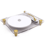 TechPlay Ghost T, 2 Speed Belt Driven Turntable with Bluetooth Broadcast. Connects to Your Bluetooth Speakers wirelessly