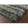 thumbnail image 2 of Oriental Weavers Henderson Shag Area Rug 5993E Grey Banded Rows 1' 10" x 3' 3" Rectangle, 2 of 2