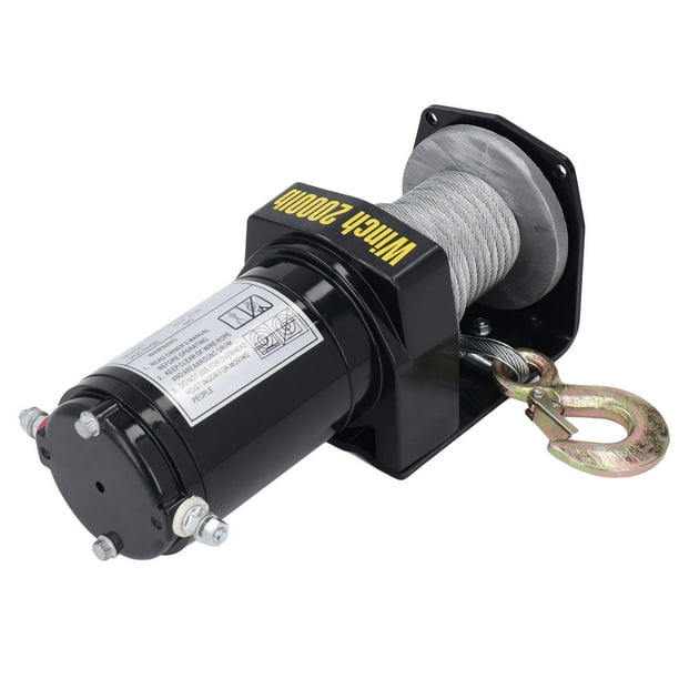 24V Electric Winch, Wire Rope Good Conductivity Electric Winch For