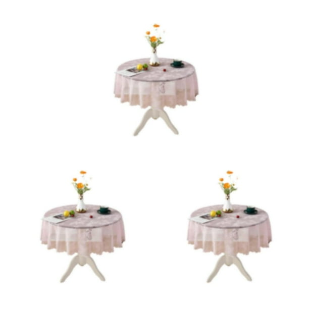 Injueey Añade elegancia a la Mantel disponible en varios patrones y tamaños Funda para Flor rosa 120 cm Type1 NO1