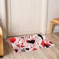 thumbnail image 6 of Valentine's Day Polyester Non-Slip Chair Mat Rug Outdoor Carpet Door Mat Machine Washable, 6 of 6