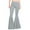 Grey, variant on Prolriy Flare Pants for Women Ladies Solid Color High Waist Slim Fit Casual Flared Pants Trousers Bell Bottoms Womens Pants Black XL