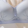 thumbnail image 4 of Antinious Women Wireless Push Up Plus Size Bras Front Closure Breathable Everyday Wear, 4 of 5