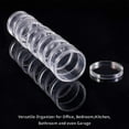 thumbnail image 4 of 1Box Mixed Size Stackable Round Plastic Containers 4 Column(5 Layer/Column) Bead Storage Jars for Beads Buttons Crafts and Small Findings DIY, 4 of 7