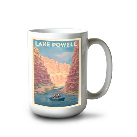 

Lantern Press 15 fl oz Ceramic Mug Rainbow Bridge National Monument Utah Night Sky Viewing Dishwasher & Microwave Safe