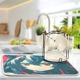 thumbnail image 5 of Dish Drying Mat Kitchen Pad Large Counter Absorbent Dish Mats Drainer Fox Messenger, 5 of 8