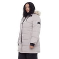 thumbnail image 2 of Alpine North, Aulavik Plus - Women's Vegan Down Recycled Mid-length Hooded Parka Coat (Plus Size) - Water Repellent, Windproof, Insulated Winter Jacket with Faux Fur, 2 of 7