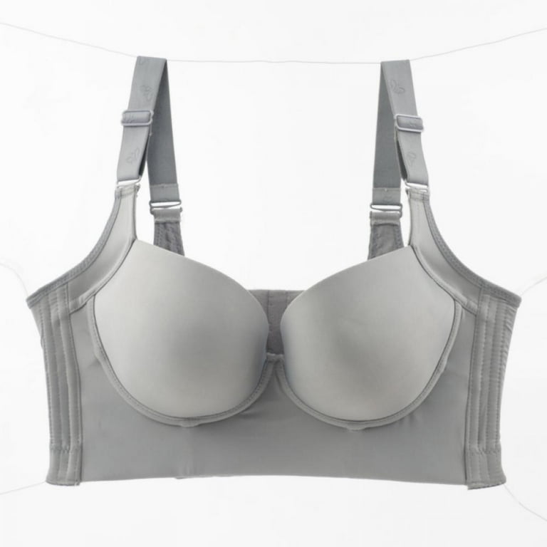 Pretty Comy Deep Cup Bra Hides Back Fat, Hidden Back with