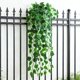 thumbnail image 5 of Artificial Hanging Plants for Wall Decor with Lifelike Silk Leaves, Indoor Outdoor Fake Begonia Ivy Greenery for Home Office Wedding Balcony Decoration, 37 Inch Long, Easy to Install, 5 of 7