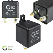 12V DC 120 Amp Split Charge Relay Switch - 4 Terminal Relays for Truck Boat Marine