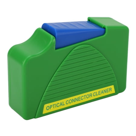 

Big sale Fiber Optic Cleaning Box Optical Connector Cleaner Jumper End Face Cable Accessories Green