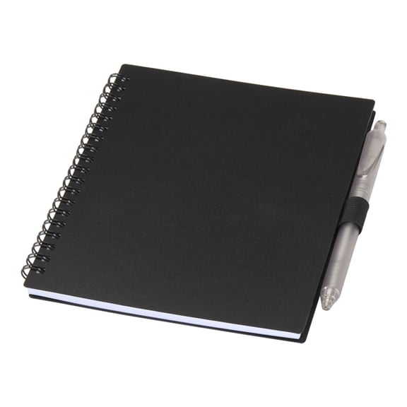 Floso Niove Soft Cover Recycled Plastic Notebook & Pen Set