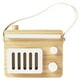 thumbnail image 2 of Juguete de Madera Mini Radio para Bebé Perfke Aprendizaje Decoración Blanco, 2 of 9
