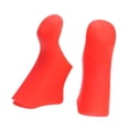 thumbnail image 4 of 2 fundas protectoras para palanca de cambios de freno de bicicleta, para manillar de bicicleta Rojo, 4 of 9