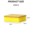 thumbnail image 2 of 10 Kitchen Sponges Sisal Cleaning Sponge Non Scratch | Reusable | Heavy Duty Scouring Pad, 2 of 6