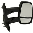 thumbnail image 3 of Towing Mirrors Manual Adjust Manual Folding Heated Textured Black for 2015-2019 Ford Transit-150 Base 6 Cyl 3.5L, 3 of 4