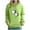 Green, variant on yillto Hoodie for Womens Sweatshirts Baggy Long Sleeve Heart Printed Long Sleeve Casual Pockets Sweatshirt