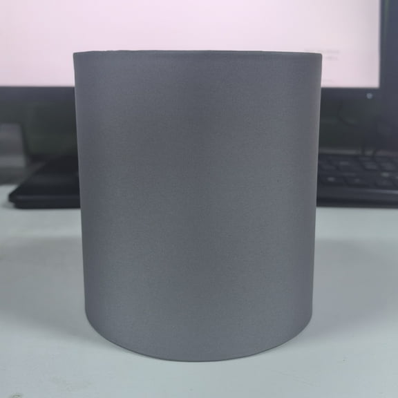 AURARMLET Modern Grey Fabric Drum Lamp Shade for Table Wall and Ceiling Lights