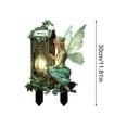 thumbnail image 3 of Zzbeans Bohemian Acrylic Garden Stakes, Outdoor Decorative Fairies and Hummingbirds Yard Stakes, Colorful Durable Acrylic Lawn Decor for Flower Beds Patio Walkways, 3 of 7