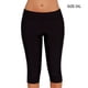 thumbnail image 3 of Pantalones cortos de baño Soidarity de cintura alta de secado rápido Negro 3XL, 3 of 5