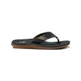 thumbnail image 2 of Reef Men's Santa Ana Black Flip Flop CI4650 Sandals, 2 of 5
