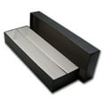 thumbnail image 1 of 2 X 2 Double Row - 14x4x2 - Black Coin Storage Box, 1 of 2