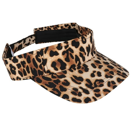 Leopard Print Cap Baseball Adjustable Bonnet for Men Kids Cheetah Visor Plastic Women s Man Miss
