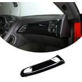 thumbnail image 4 of TINKI ABS Chrome Car Carbon Fiber Dashboard Panel Decor Cover Compatible for Chevrolet Corvette C7 2014 2015 2016 2017 2018 2019 Accessories ABS Plastic, 4 of 17