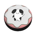 thumbnail image 2 of Waterproof Spare Wheel Cover, Cartoon Dog Pattern Adjustable Wheel Cover For Jeep Trailer RV SUV Car, 17 inch, 2 of 8