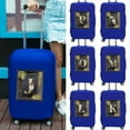 thumbnail image 2 of 18-32 Inch Large Capacity Travel Essential Bag Travel Accessories Trolley Box Golden Letter Serie Print Pattern Protective Cover 8golden H XL, 2 of 6