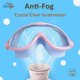 thumbnail image 2 of Swim goggles, 2 pack anti-fog anti-uv wide view swimming goggles for kids 3-15 p, 2 of 5