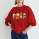 thumbnail image 4 of Sudadera Para Mujer, Sudadera de Cuello Redondo de Gran Tamaño, Cosplay, Moda , Jersey de Manga Larga Estampado, Blusa, Tops, Sudaderas Sin Capucha Odeerbi  ODB139049, 4 of 7