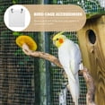 thumbnail image 3 of ROSENICE 1Pack Transparent Acrylic Bird Bathing Box for Small Parrots and Finches 5.1X4.3X5.1in, 3 of 8