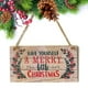 thumbnail image 2 of Diviértete Con Un Letrero Colgante De licencia De De Merry Little Christmas Yuyangstore Feliz Navidad Letrero de madera, 2 of 8