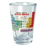 Star Wars Periodic Table Tritan Shot Glass Clear 2 oz.