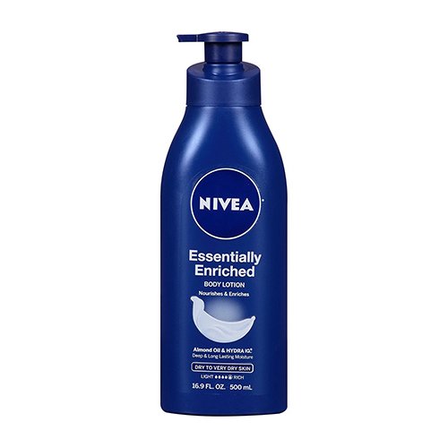 Nivea Essentially Enriched Body Lotion, Dry To Very Dry Skin 16.9 Oz, 3