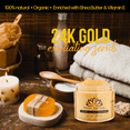 thumbnail image 6 of 24K Gold Scrub, Great Bath Exfoliation for Soft and Clean Skin, Perfect Gift for Women, Exfoliator Face & Body Scrub with Anti-Aging Properties by White Naturals, 6 of 8