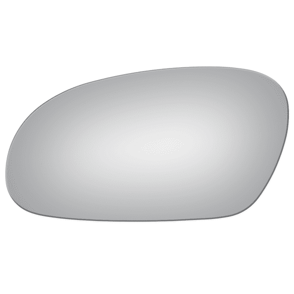 Flat Driver Side Replacement Mirror Glass for 2002-2008 Lexus SC430 W/O Baking Plate