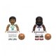 thumbnail image 2 of Set de 8 Figuras de Bloques de Construcción de Baloncesto, Colección de Estrellas, Juguetes Decorativos para Niños y Niñas, 2 of 10