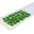 thumbnail image 1 of Milaget 25Pcs Cluster Herbe Train Paysage Chemin de Fer Paysage Sable Table Miniature Scène Vert, 1 of 9